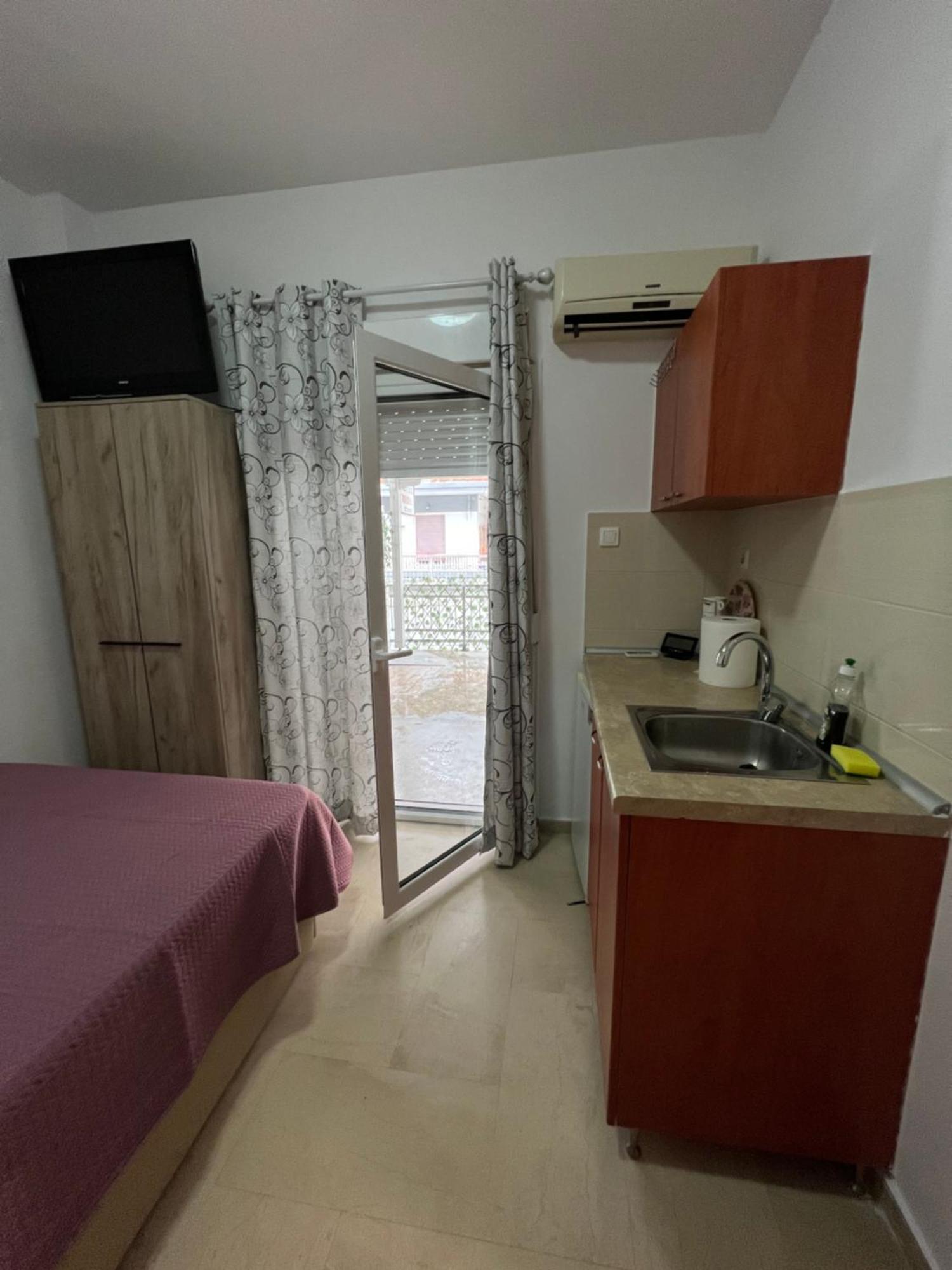 Apartment Orion Paralia Paralía Buitenkant foto